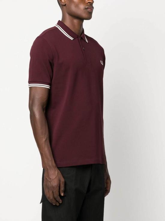  프레드페리 폴로 티셔츠 M3600597 Dark Red - FRED PERRY