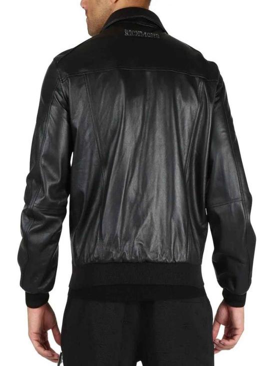  리치몬드 가죽 자켓 UMA23172GB Black - RICHMOND