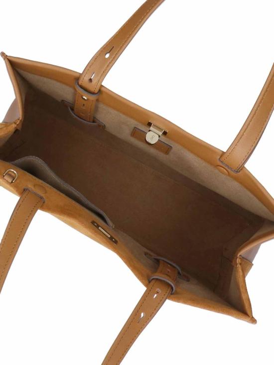 25SS 안야힌드마치 토트백 198806MANILLA Brown - ANYA HINDMARCH