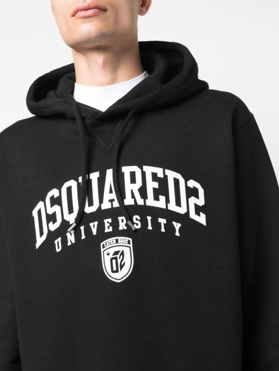  디스퀘어드2 후드 티셔츠 S74GU0744S25516900 Black - DSQUARED2