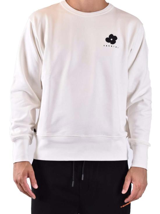  라르디니 긴팔 티셔츠 EPLT04120BL White - LARDINI