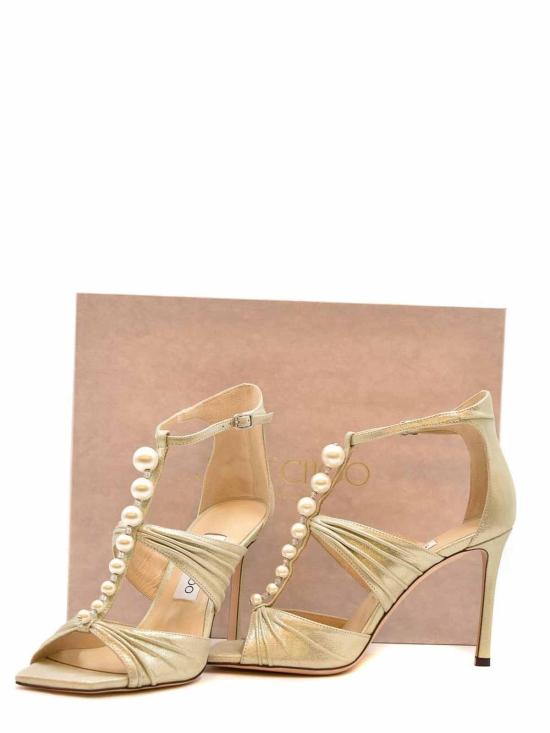  지미추 힐/펌프스 AURA9537XHG222 Gold - JIMMY CHOO