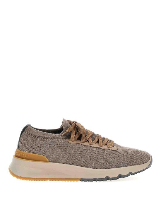 25FW 브루넬로 쿠치넬리 스니커즈 MZUWLBO253CWE21 Grey