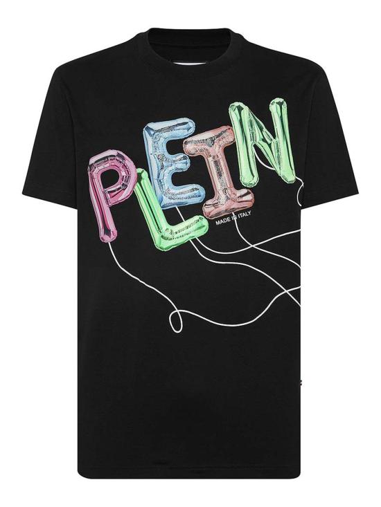  필립 플레인 반팔 티셔츠 PADCMTK7086PJY002N02 Black