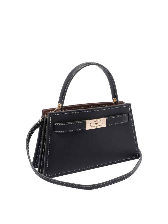 26SS 토리버치 쁘띠 리 라지윌 토트백 168954001 Black - TORY BURCH