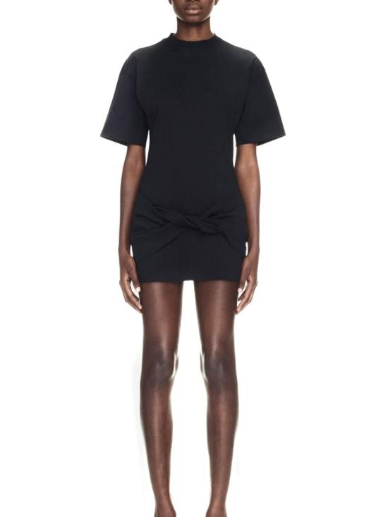  오프화이트 숏 원피스 OWDB514S24JER0011010 Black - OFF WHITE