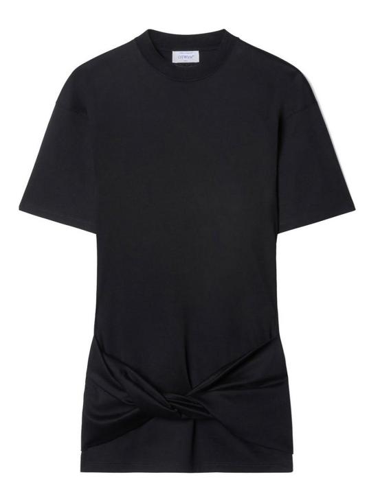  오프화이트 숏 원피스 OWDB514S24JER0011010 Black