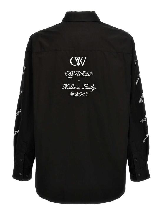 24FW 오프화이트 셔츠 OMGE004S24FAB0021001 White - OFF WHITE