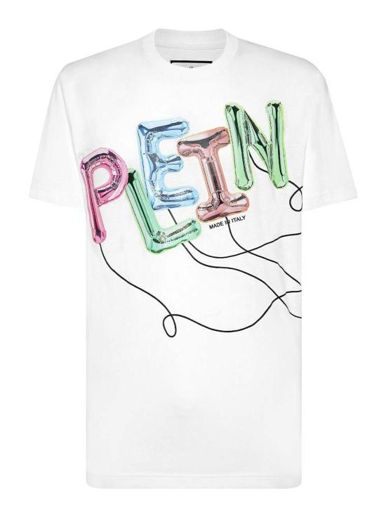  필립 플레인 반팔 티셔츠 PADCMTK7086PJY002N01 White