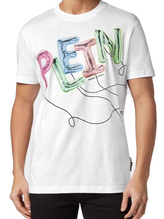  필립 플레인 반팔 티셔츠 PADCMTK7086PJY002N01 White - PHILIPP PLEIN