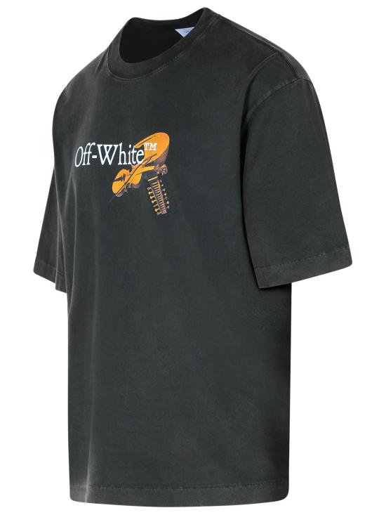 25FW 오프화이트 반팔 티셔츠 OMAA120F25JER00V1301 Black - OFF WHITE