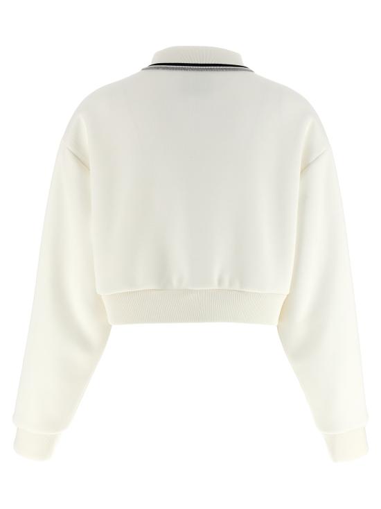 25FW 미우미우 봄버 자켓 ML1270SOOO17LNF0009 White - MIU MIU