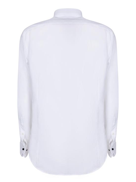 26FW 조르지오 아르마니 긴팔 셔츠 9SGCCZ5R TZ265 F0BN White - GIORGIO ARMANI