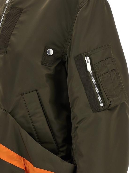 25FW 사카이 봄버 자켓 2507992531 Beige - SACAI