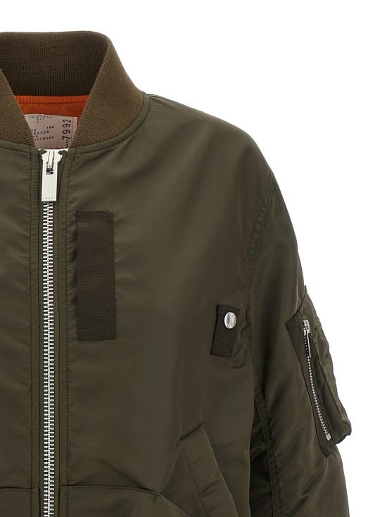 25FW 사카이 봄버 자켓 2507992531 Beige - SACAI