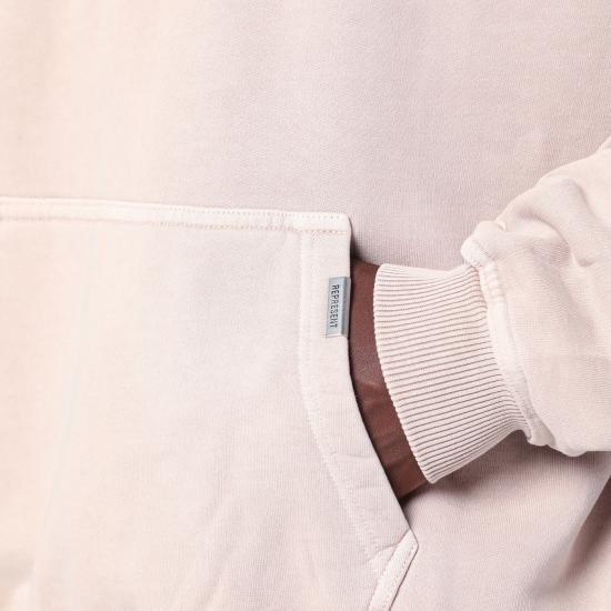 25FW 리프레젠트 후드 티셔츠 OCM41113DCO Pink - REPRESENT