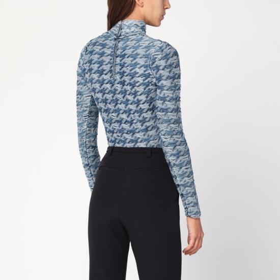 25FW 디젤 긴팔 티셔츠 A214440EGCA Blue - DIESEL