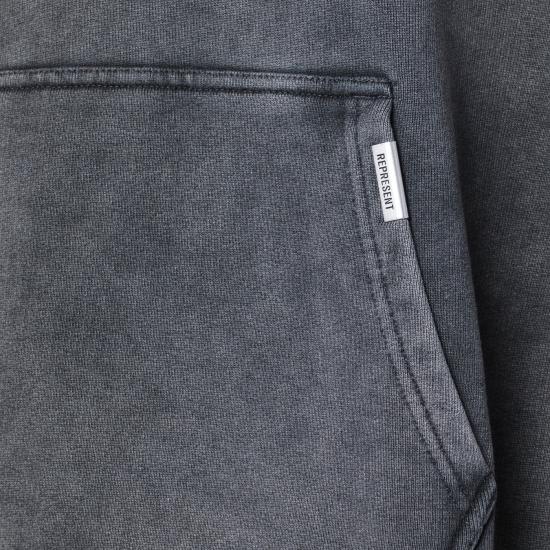 25FW 리프레젠트 후드 티셔츠 INM413CO Grey - REPRESENT