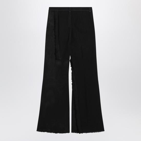 25FW 릭 오웬스 JORIS 트라우저 RR02E1308BBCL Black - RICK OWENS