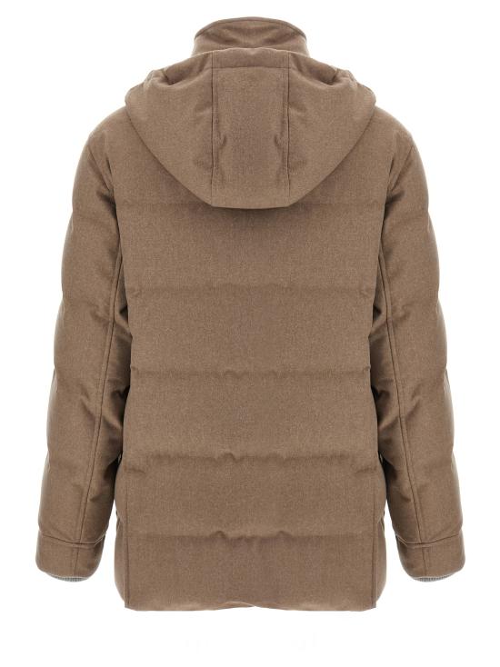 25FW 브루넬로 쿠치넬리 자켓 MM4701823CBK06 Beige - BRUNELLO CUCINELLI