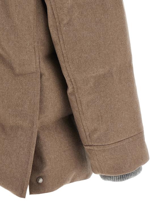 25FW 브루넬로 쿠치넬리 자켓 MM4701823CBK06 Beige - BRUNELLO CUCINELLI