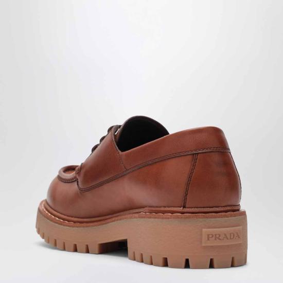 25FW 프라다 드레스 슈즈 2EE416G000070 Brown - PRADA