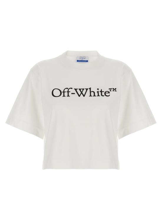 26SS 오프화이트 반팔 티셔츠 OWAA090C99JER00401100110 White