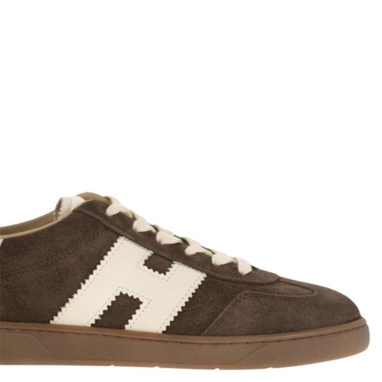 26FW 호간 스니커즈 HXW6470FB60UHK DARK BROWN - HOGAN