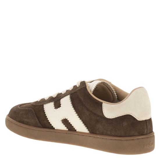 26FW 호간 스니커즈 HXW6470FB60UHK DARK BROWN - HOGAN