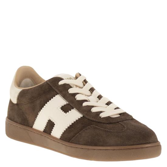 26FW 호간 스니커즈 HXW6470FB60UHK DARK BROWN - HOGAN