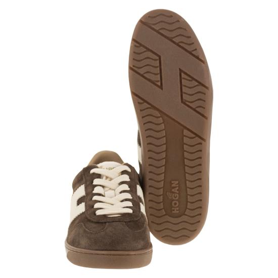 26FW 호간 스니커즈 HXW6470FB60UHK DARK BROWN - HOGAN