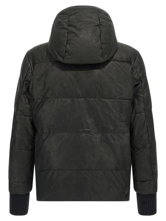 25FW 조르지오 브라토 숏패딩 GU26F14090BISVBRUSHFEARNERO Black - GIORGIO BRATO