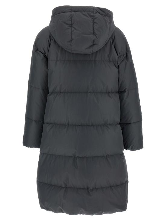 25FW 브루넬로 쿠치넬리 테크노 코튼 방수 타페타 다운 자켓  MG5019946C2126 Gray - BRUNELLO CUCINELLI