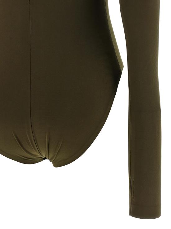 25FW 노마카말리 바디수트 티셔츠 KK325BPL041867 Green - NORMA KAMALI