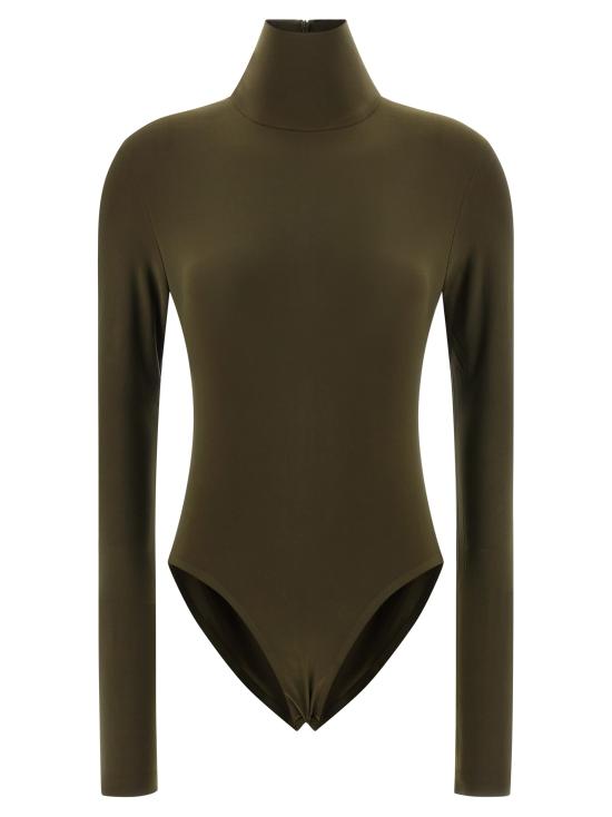 25FW 노마카말리 바디수트 티셔츠 KK325BPL041867 Green