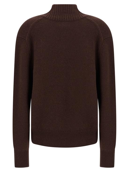 25FW 루루 드 세종 스웨터 MAKELABROWN Brown - LOULOU DE SAISON