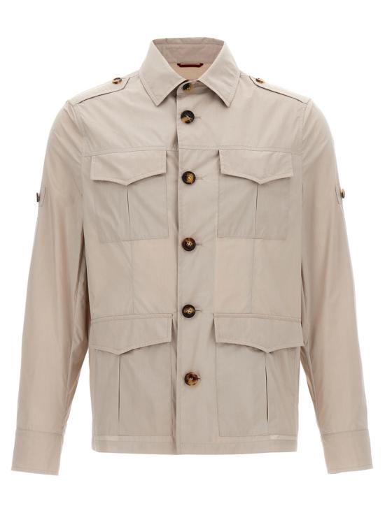 26FW 브루넬로 쿠치넬리 자켓 MR4576518C6540 Beige