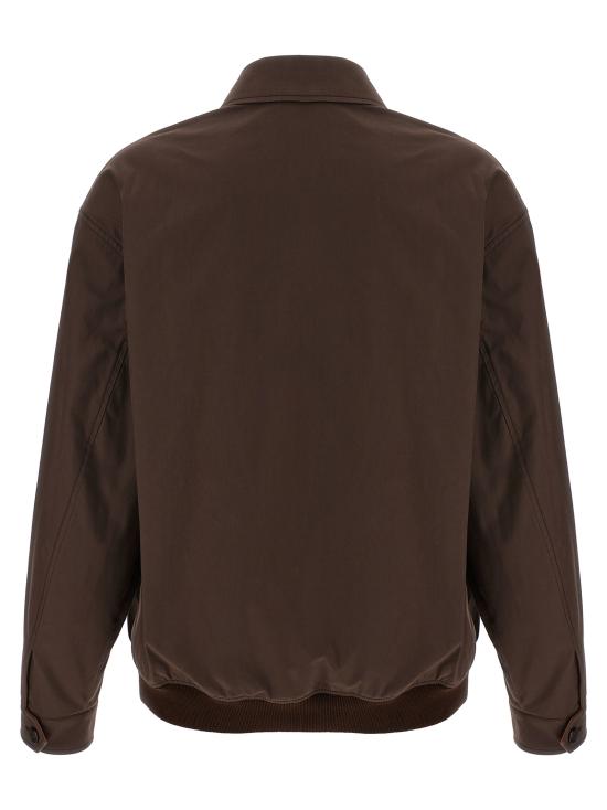 25FW 미우미우 봄버 자켓 ML1265SOOO12NSF0324 Brown - MIU MIU