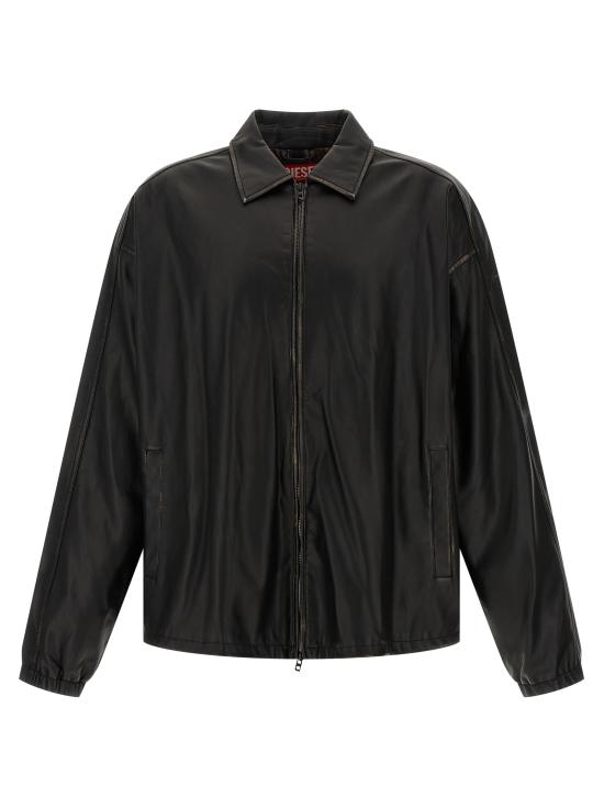 25FW 디젤 자켓 A192790LHBE9XX Black