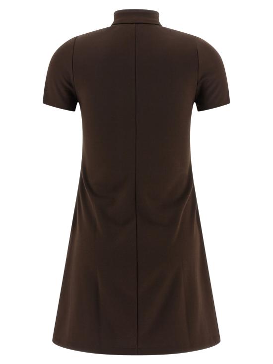 25FW 쿠레쥬 숏 원피스 325JRO686JS02501983 Brown - COURREGES