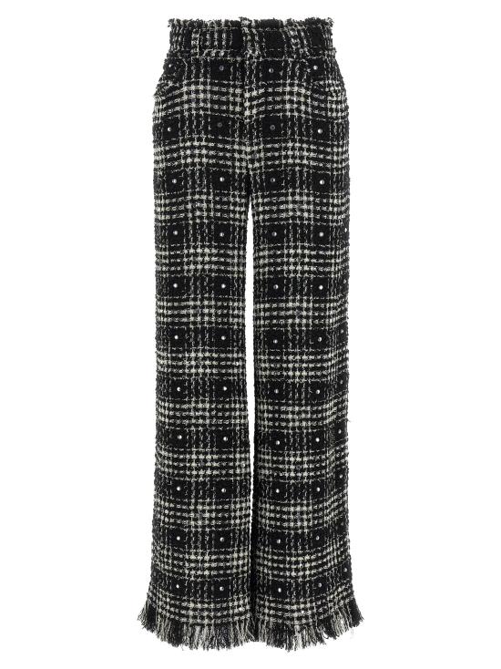 25FW 쥬세페 디 모라비토 스트레이트 팬츠 05FWPA091C0532699 White Black