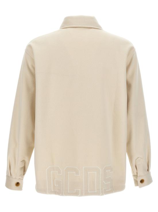  지씨디에스 자켓 FW23M23048166 White - GCDS