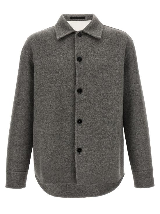 25FW 질샌더 자켓 J23BN0006J40020034 Gray