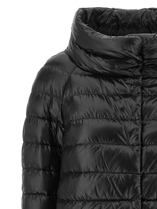 26FW 에르노 소피아 레귤러 핏 케이프 다운 자켓 PI0046DIC12017Z9300 Black - HERNO