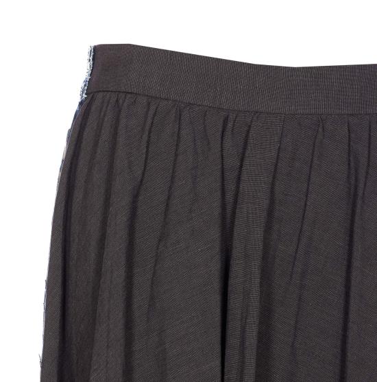 25FW 발렌시아가 미디 스커트 838770 TST051000 Black - BALENCIAGA