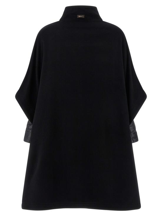 25FW 에르노 케이프 PI002147D333139300 Black - HERNO