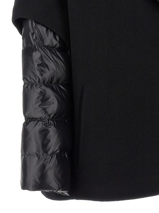 24FW 에르노 숏패딩 PI00118DR334159300 Black - HERNO