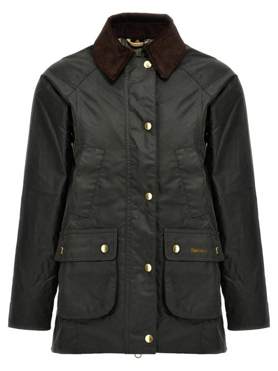 26FW 바버 모던 비드넬 왁스 재킷 LWX1402LWXSG51 Green