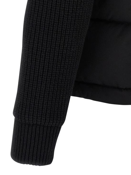 25FW 무레르 숏패딩 MOUGI100191U0001 Black - MOORER