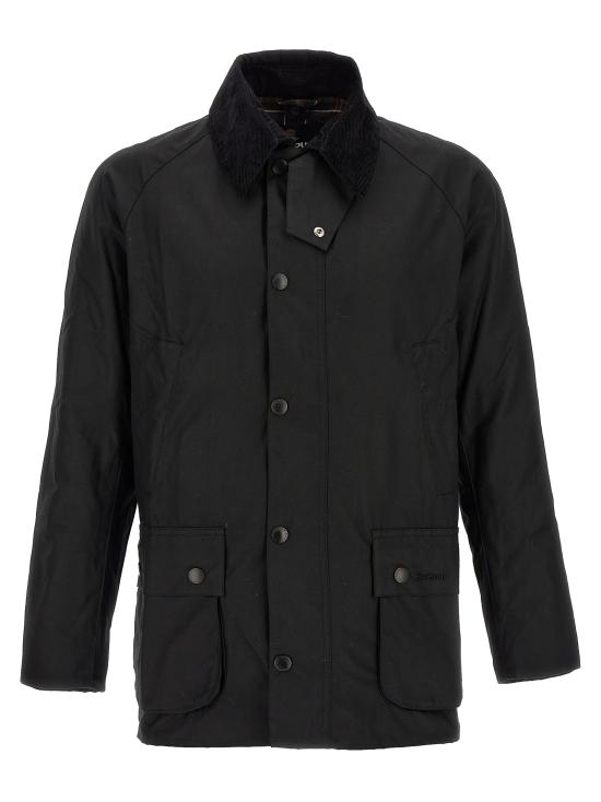 26FW 바버 애쉬비 왁스 자켓 MWX0339MWXBK72 Black
